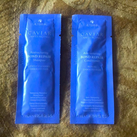 Alterna Caviar Anti-Aging Restructuring Bond Repair 1-Shampoo 1-Cond. 2 x 7ml - Picture 1 of 2